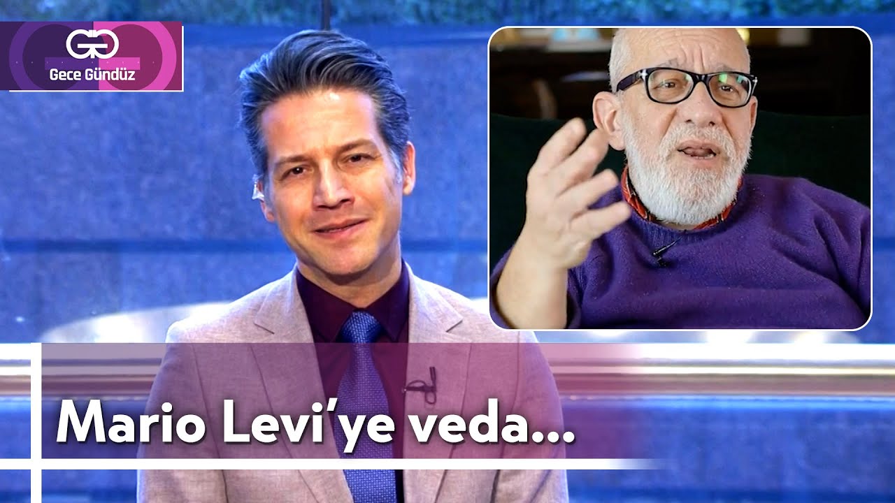 Mario Levi'ye Veda... | 31 Ocak 2024 @GeceGunduzNTV