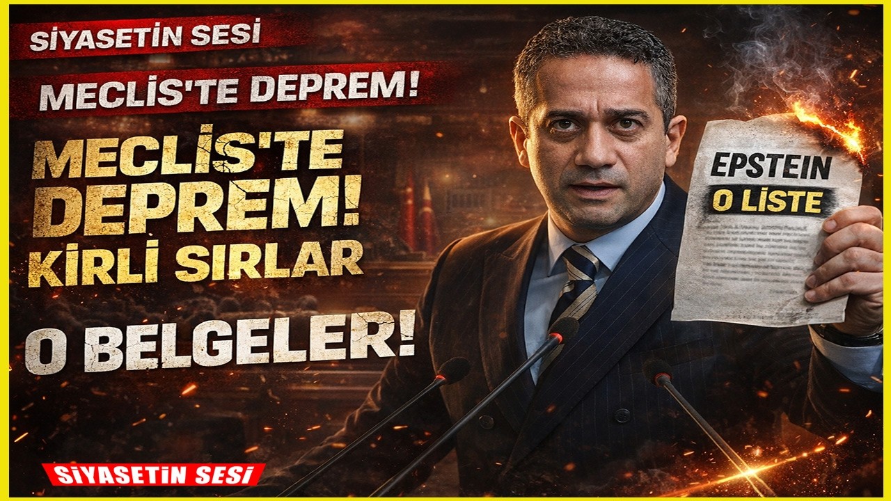 İşte O Kara Liste! Ali Mahir Başarır'ın Meclis'e Getirdiği Epstein Belgeleri!