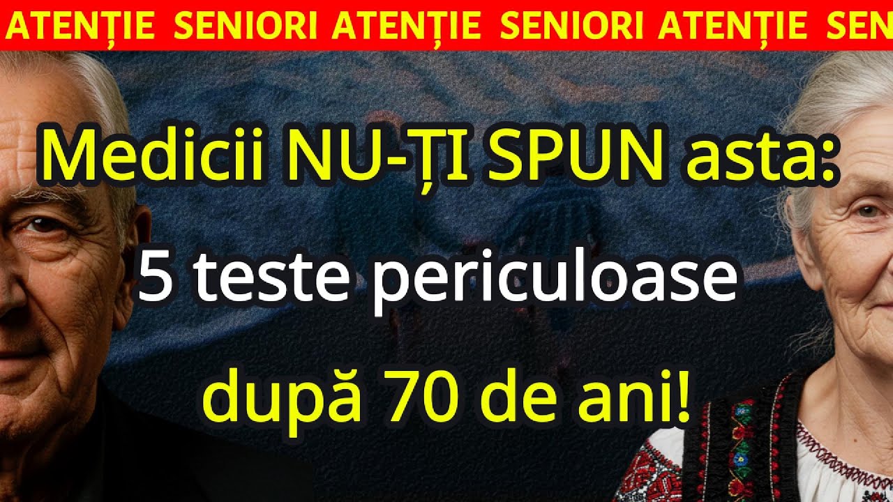 👴👵 5 controale medicale de evitat după 70 de ani &ndash; &icirc;ți pot face mai mult rău dec&acirc;t bine!