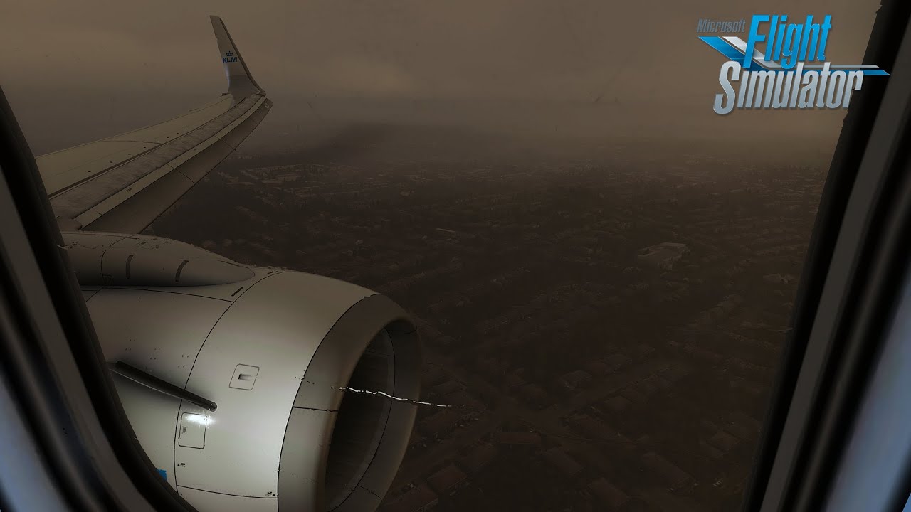 MSFS 2020 - PMDG 737-800 | Full KLM flight to rainy Manchester