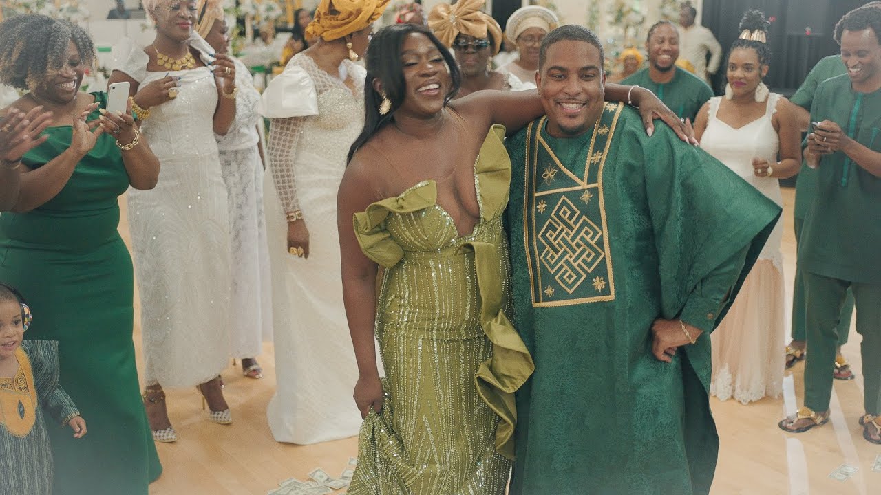 James and Michelle Ghanaian Traditional Marriage - Krobo