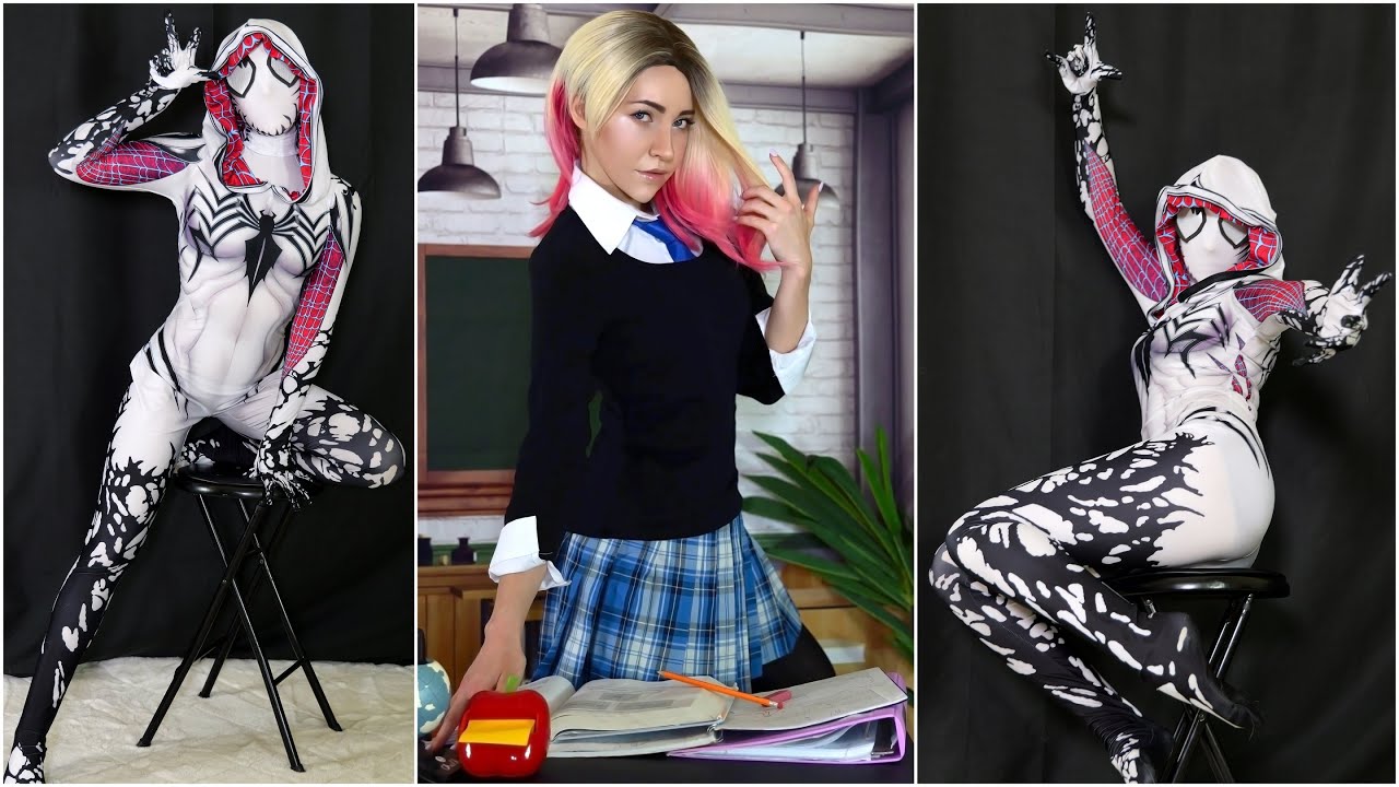 🕸️GWEN STACY🕸️(Marvel) | Cosplay GRWM & Photoshoot