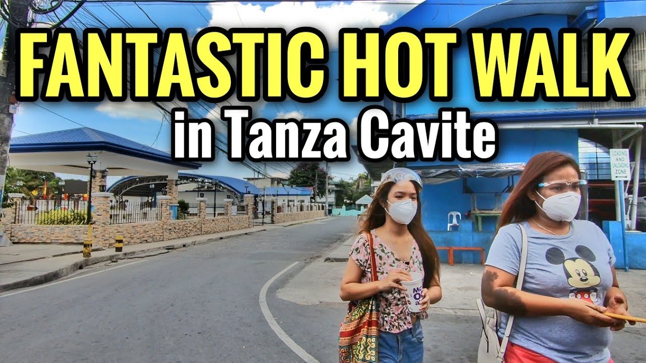 FANTASTIC HOT WALK in Tanza Cavite Philippines [4K] 🇵🇭