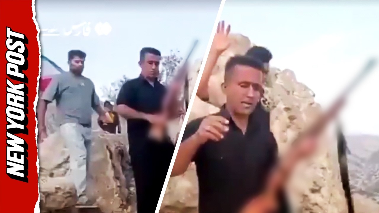 &lsquo;He Will Be Found&rsquo; &mdash; Armed Men Search Iran&rsquo;s Rocky Terrain for Missing Pilot