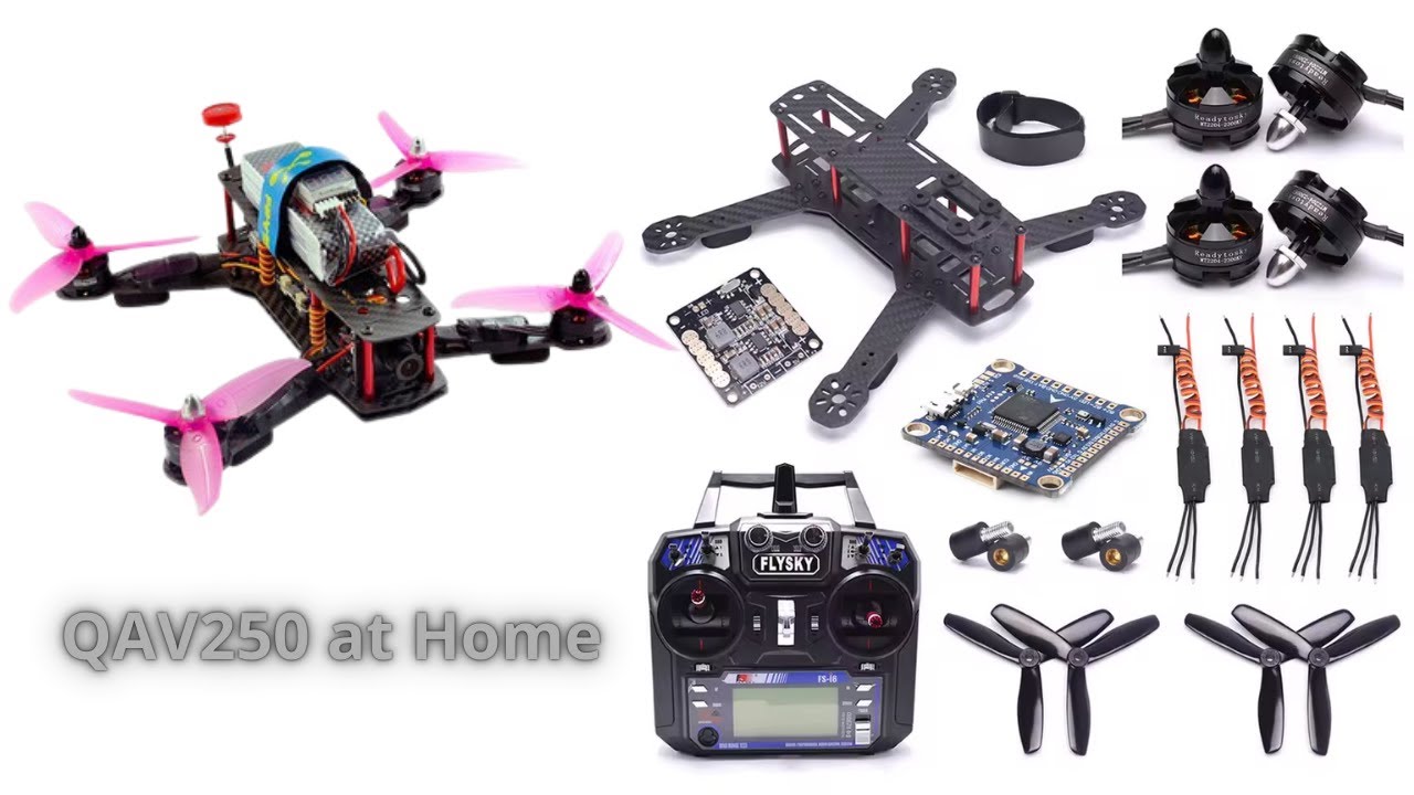 How to Build a QAV250 Quadcopter at Home | F4v3s Plus & Flysky i6 Full Tutorial!