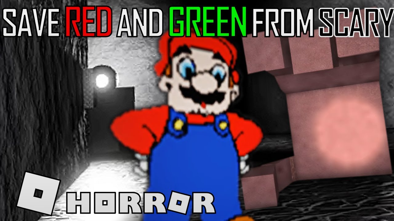 Roblox | SAVE RED AND GREEN FROM SCARY - Horror experience