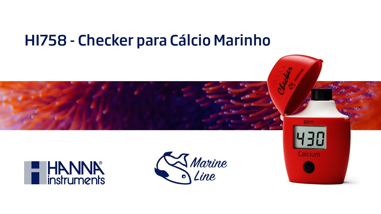 Como utilizar o HI758 Checker para Cálcio Marinho