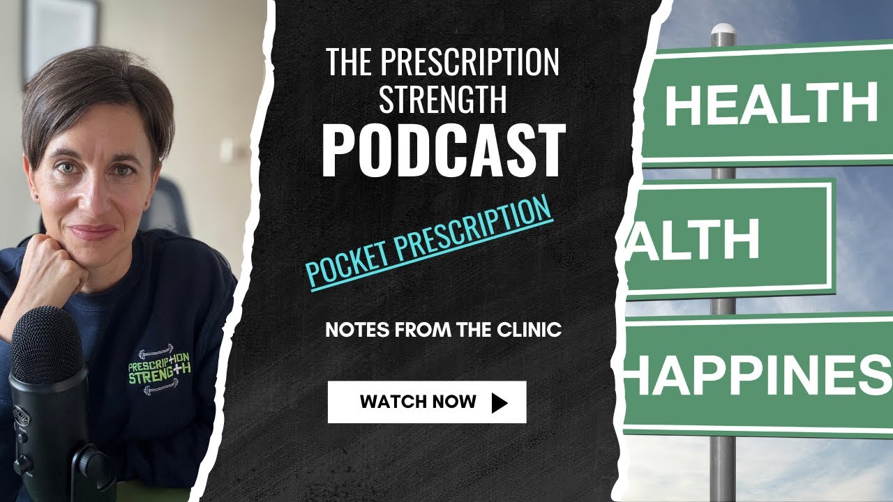 Pocket Prescription. What does being healthy actually mean?