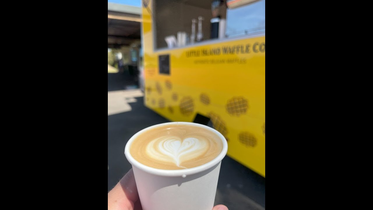 A morning selling coffee in our food truck in Hobart, Tasmania [Our FIRST vlog]