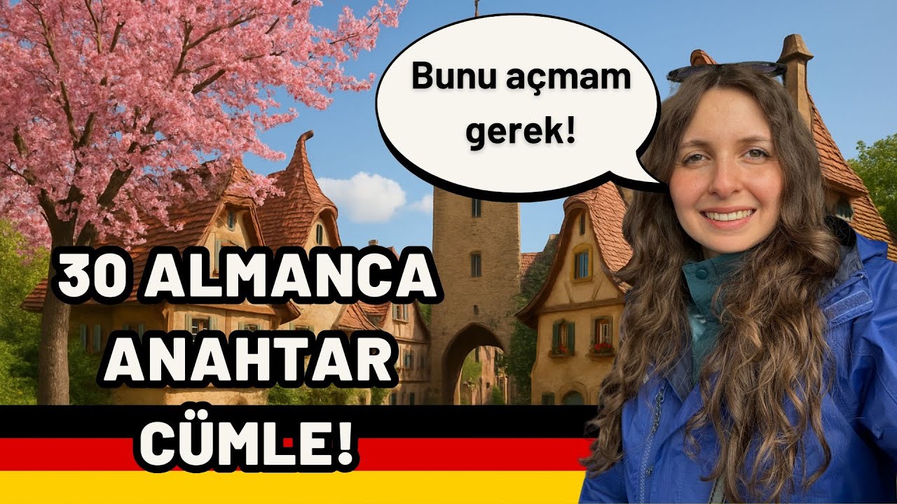 🇩🇪 Almanca Öğrenenler İçin Hayat Kurtaran Günlük Kalıplar!