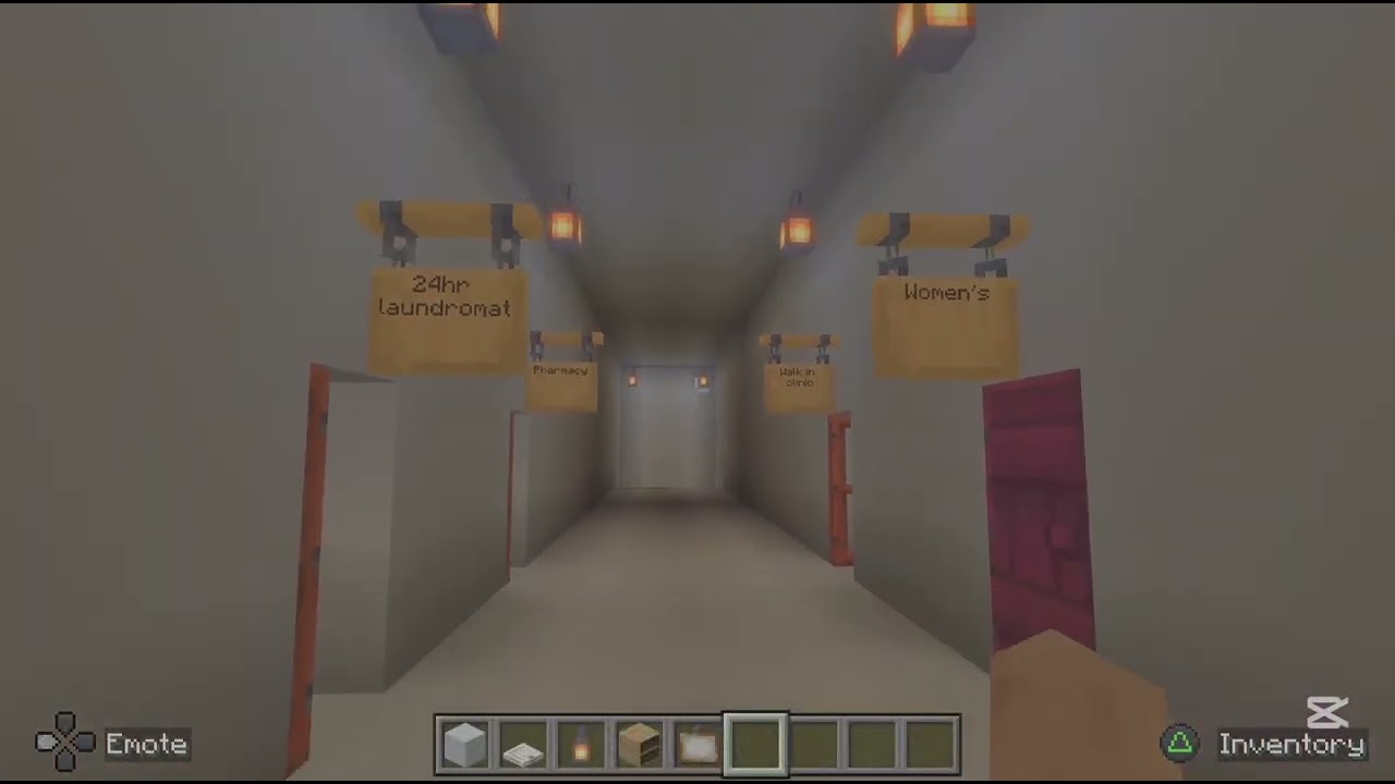 Minecraft Build with Me. It’s a strip mall! Finale.