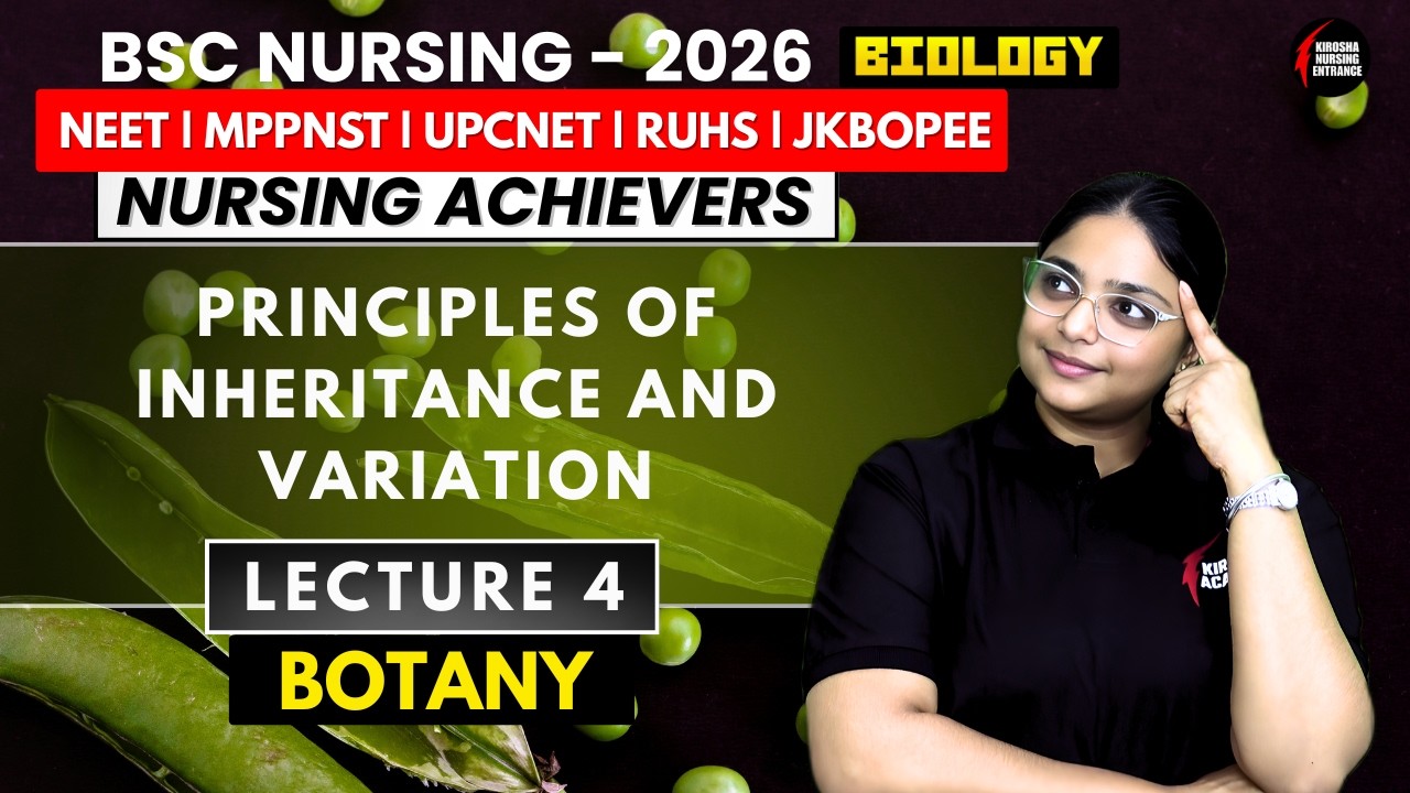RUHS/AIIMS B.Sc Nursing 2026 | Full Preparation Strategy + Important Topics