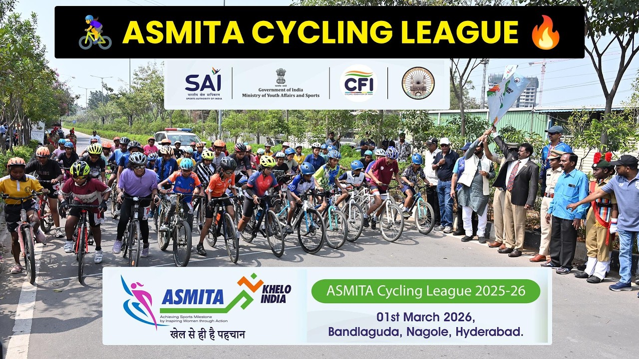 Asmita Cycling League 2025–26 Highlights | Nagole Hyderabad Women’s Cycling Championship