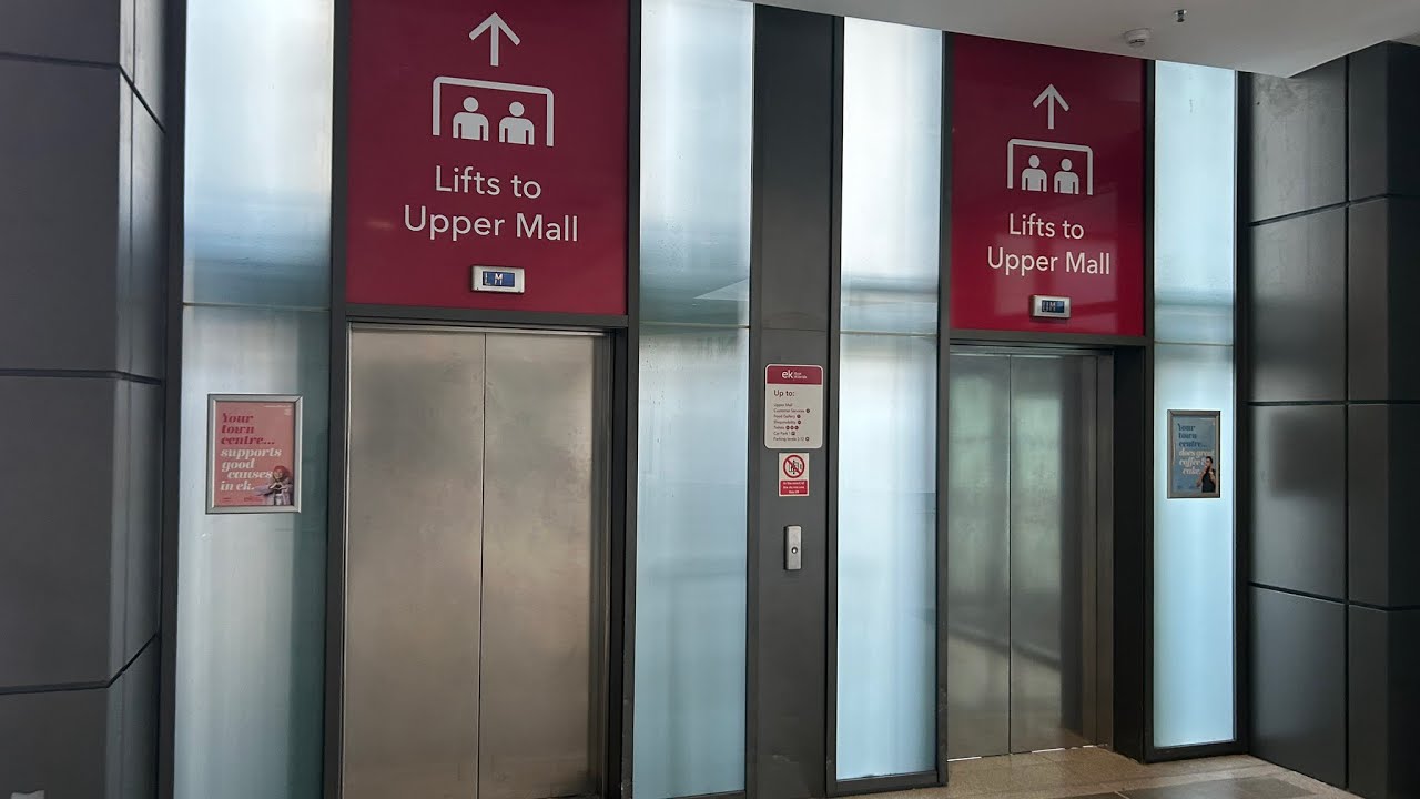 My Final Ride on the Main Lifts & Lifts in Car Park 1 in the EK SC, East Kilbride before demolition