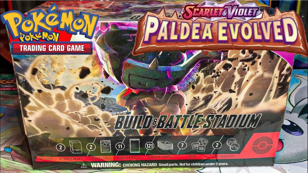 PALDEA EVOLVED *BUILD & BATTLE STADIUM* Opening