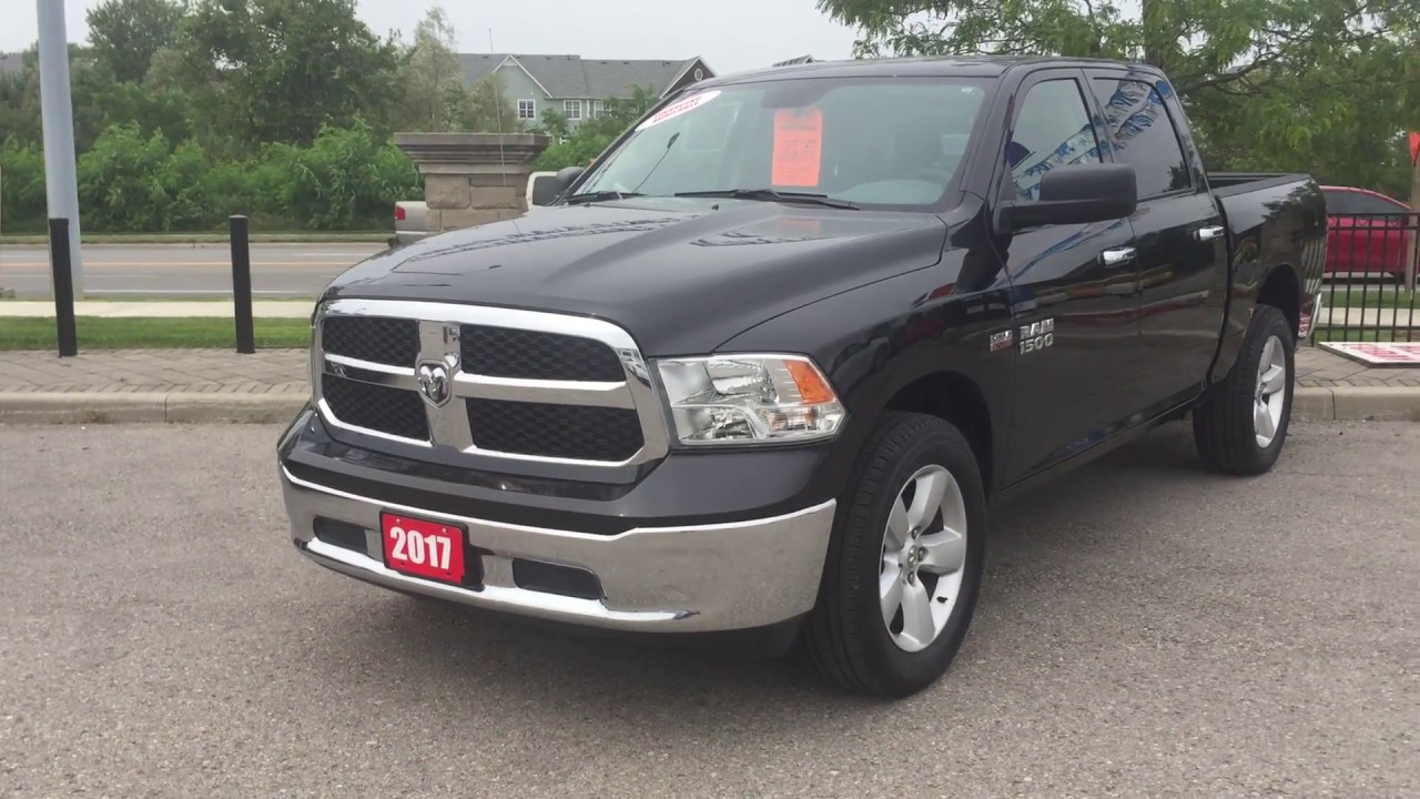 2017 Ram 1500 SLT Crew Cab Black Roy Nichols Motors Courtice ON