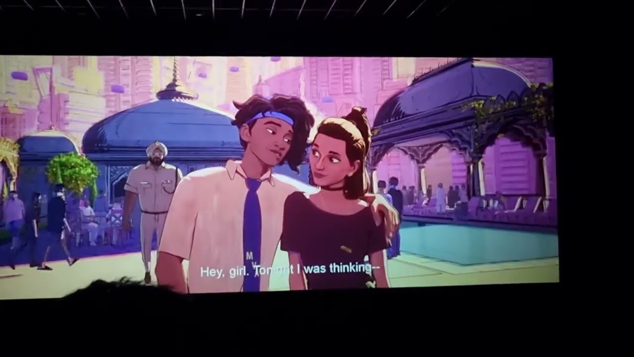 Indian audience theater reaction seeing pavitr prabhakar! #spiderman #spiderverse