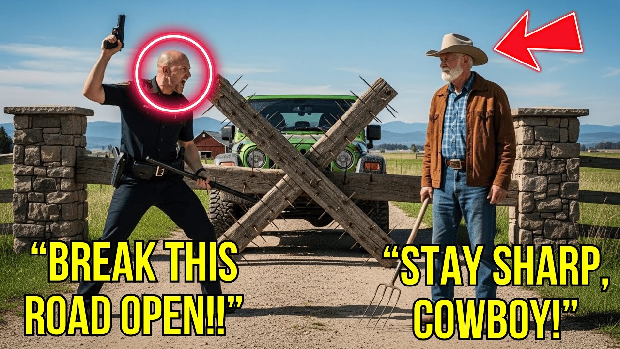 Fake HOA Cops Drove Their Jeep Onto Our Ranch Road — So Grandpa Rigged the Way Out