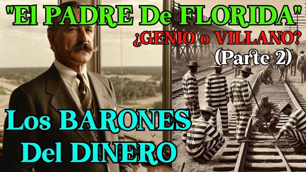 Cómo AMASAR FORTUNA y dejar un IMPERIO De ESCANDALOS Henry Flagler (P 2)-@PoderRiquezaAmbición