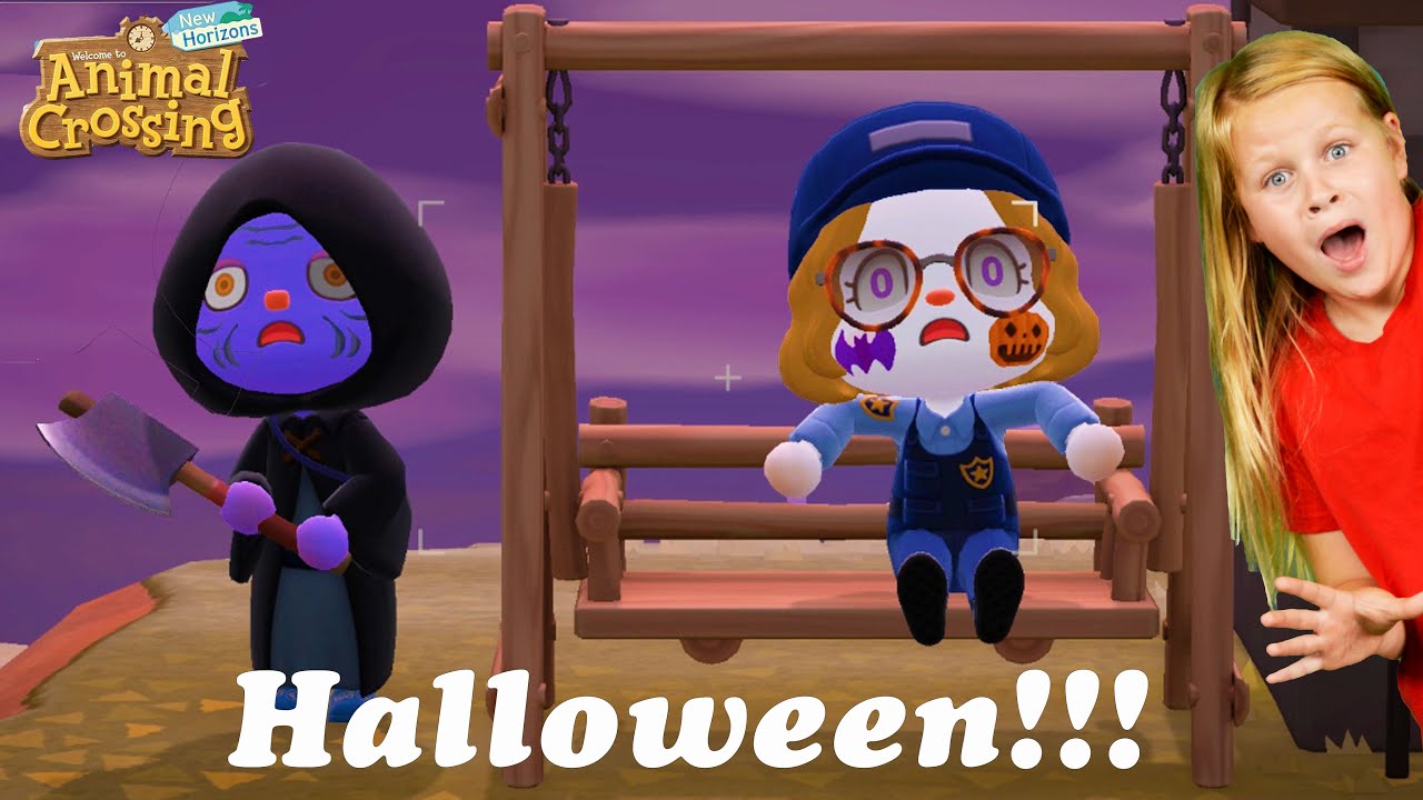 Assistant Spooky Animal Crossings Halloween Party with Mr Engineer