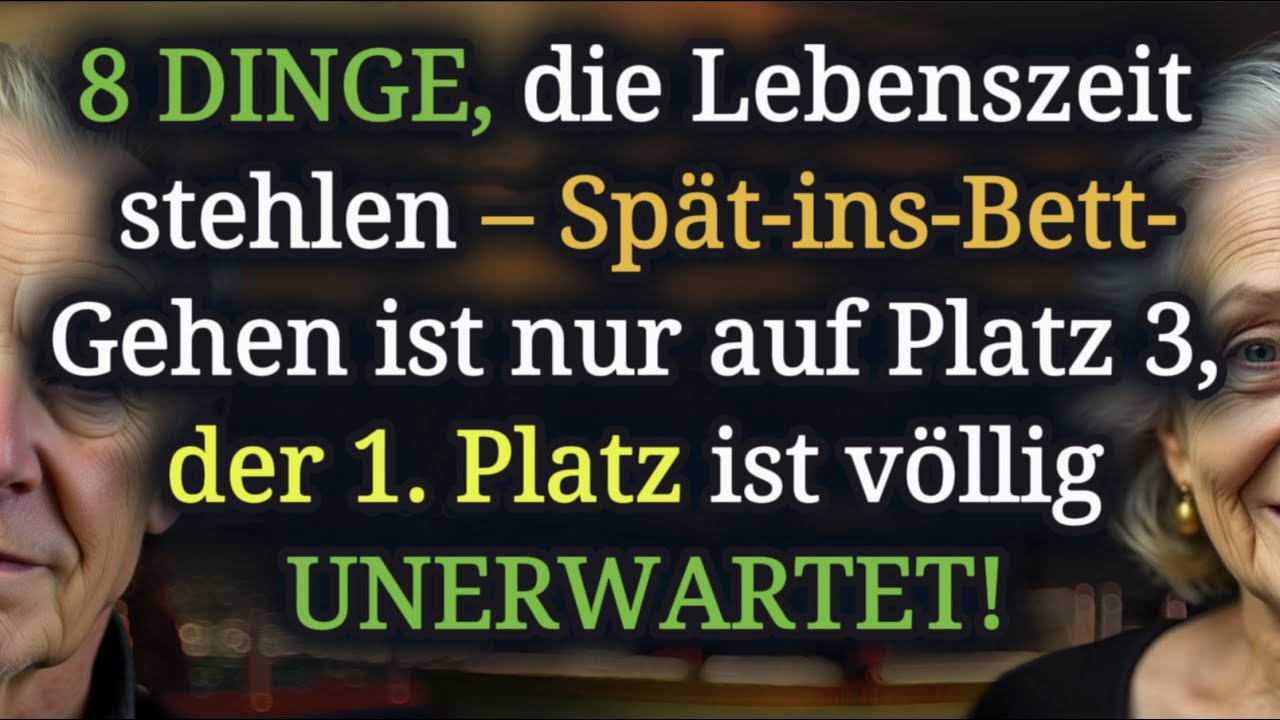 ❗ 8 Gewohnheiten, die dir heimlich nach dem 60 Lebensjahre stehlen – und wie du sie stoppen kannst!