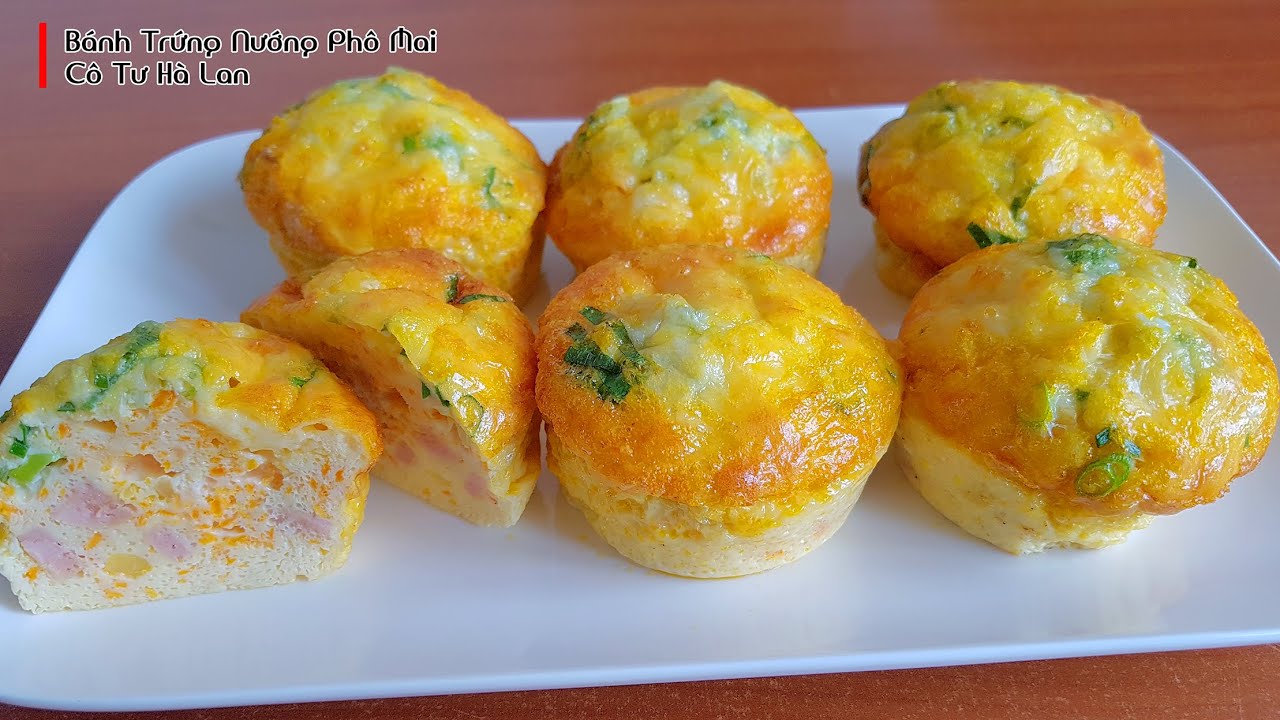 Cách Làm BÁNH TRỨNG PHÔ MAI HÀN QUỐC Thơm Ngon Bổ Dưỡng | Korean Egg Bread | Cô Tư Hà Lan
