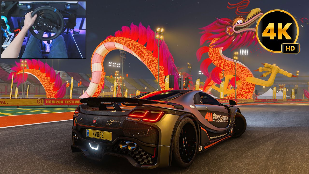 Spania GTA Spano - Forza Horizon 5 | Thrustmaster T300RS gameplay
