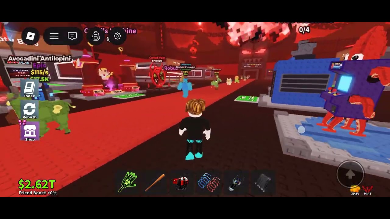 Opening lucky block after admin abuse