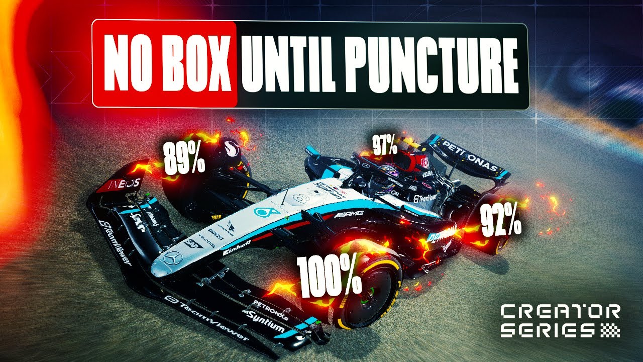 DRIVE TILL THE TYRES EXPLODE - F1 24 Creator Series Bahrain