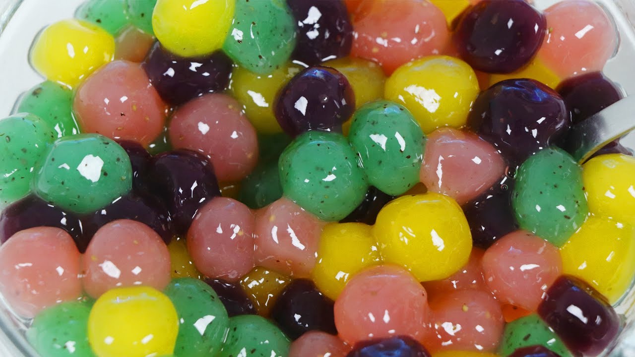 How to Make Edible ORBEEZ (Fruit Boba)!