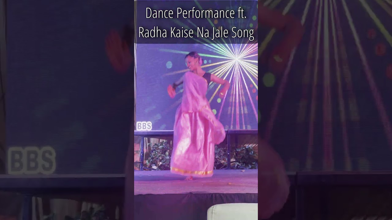 Classical Dance on &ldquo;Radha Kaise Na Jale&rdquo; | DSSW Annual Function 2025 | Grace & Expression #shorts 3