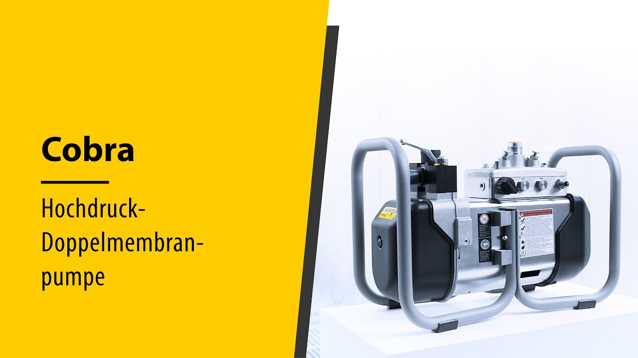 Cobra – Hochdruck-Doppelmembranpumpe von WAGNER
