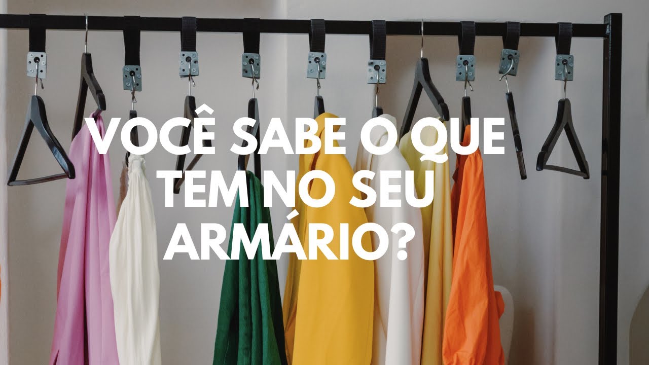 Contar a quantidade de peças do seu armário te dá clareza imediata