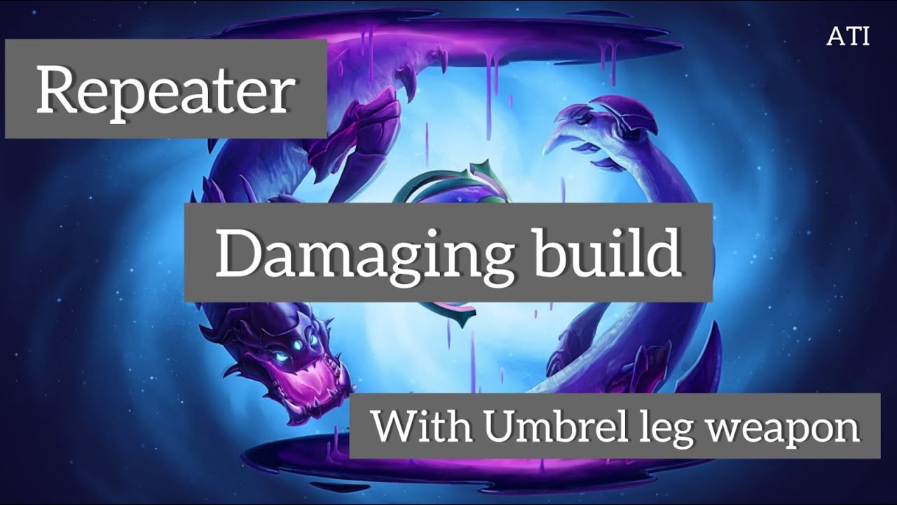 Dauntless/Repeater build/Insane damage/No tonic/ATI #playdauntless #dauntless #repeater