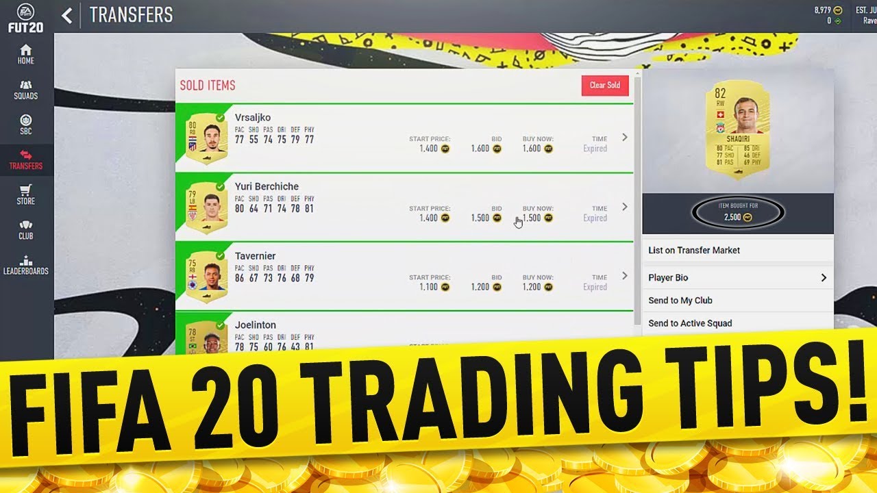 FIFA 20 TRADING TIPS - HOW TO MAKE COINS WITH A LOW BUDGET!