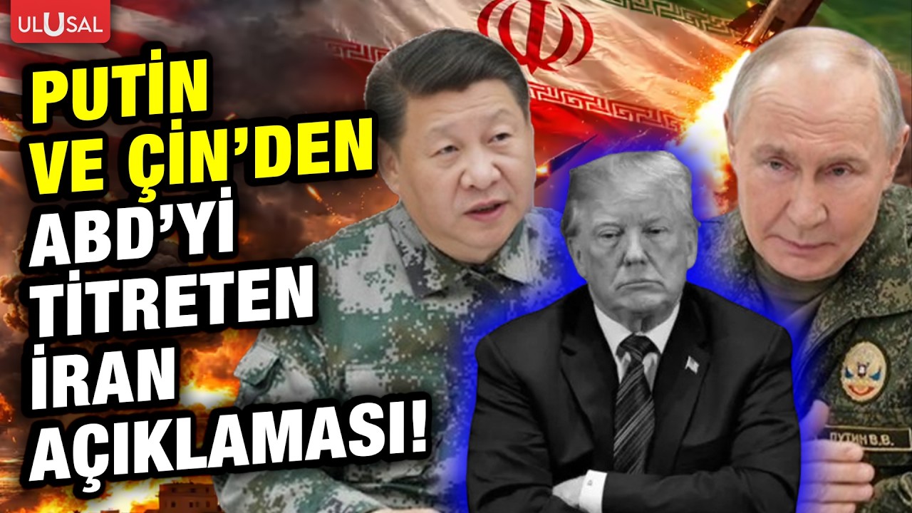 ABD panikledi! Çin Trump'ı uyardı Putin ise İran'a destek sözü verdi!