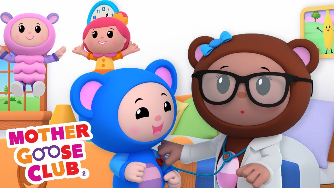 Five Little Monkeys + More | Mother Goose Club Cartoons #NurseryRhymes