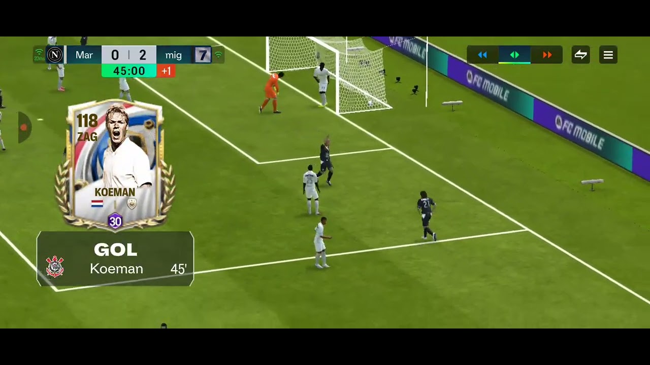 FC MOBILE 26 #MELHOR DE 3 JOGOS CONTRA O MIGUEL #NAPOLI