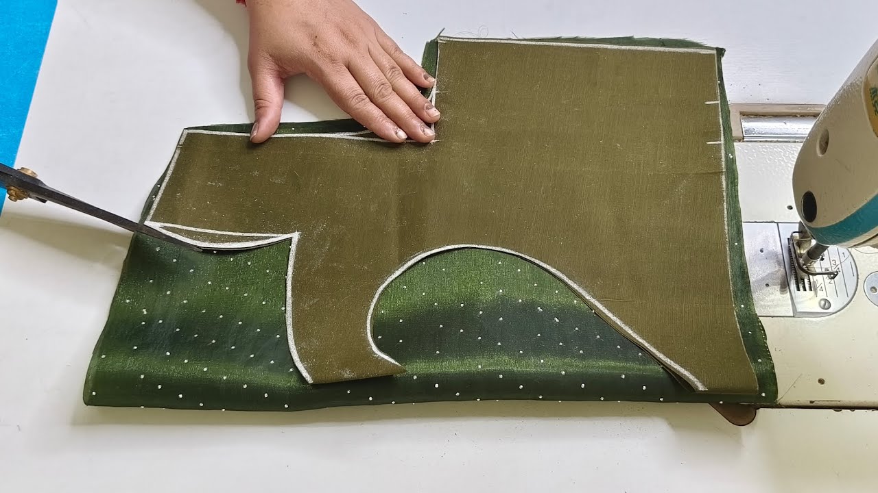 New Model Blouse Design | Cutting and Stitching | Blouse Back Neck Design | Back Blouse Design