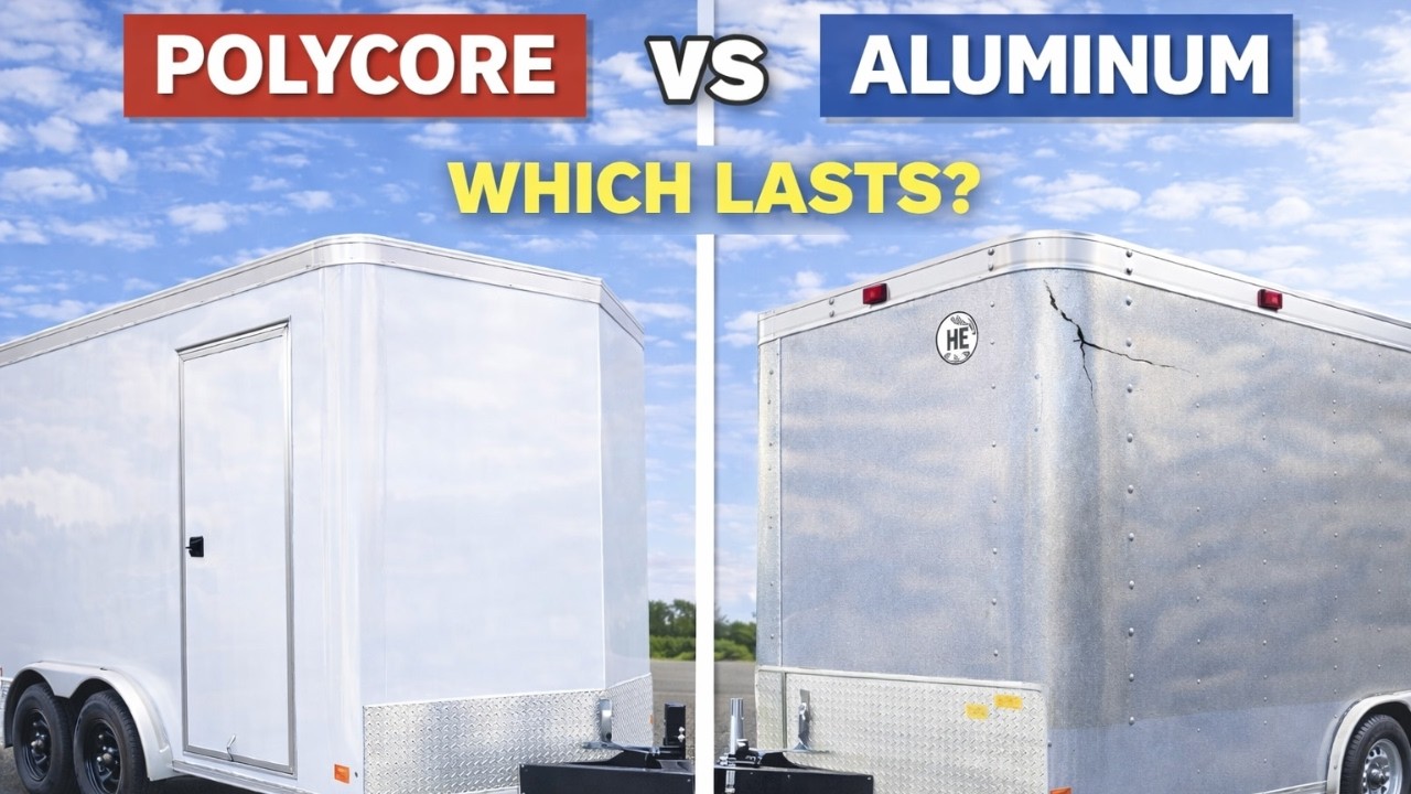 Polycore vs Aluminum Trailer Siding — Which Should You Buy?