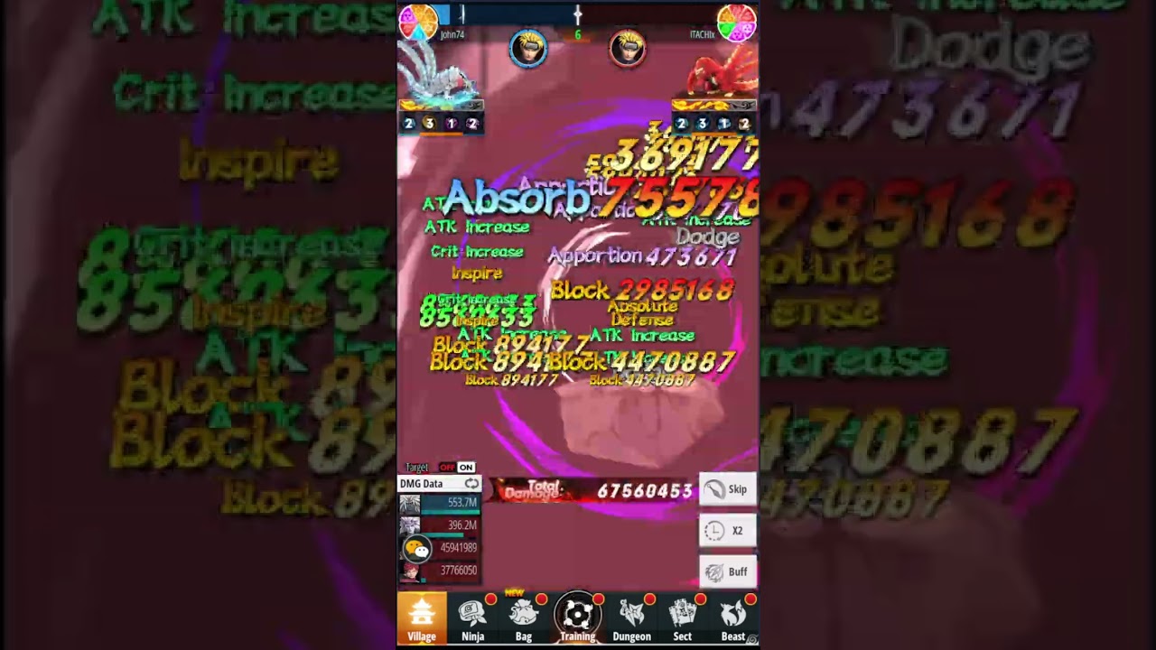 Lawan Rk Madara yang dodgenya 99 63 persen