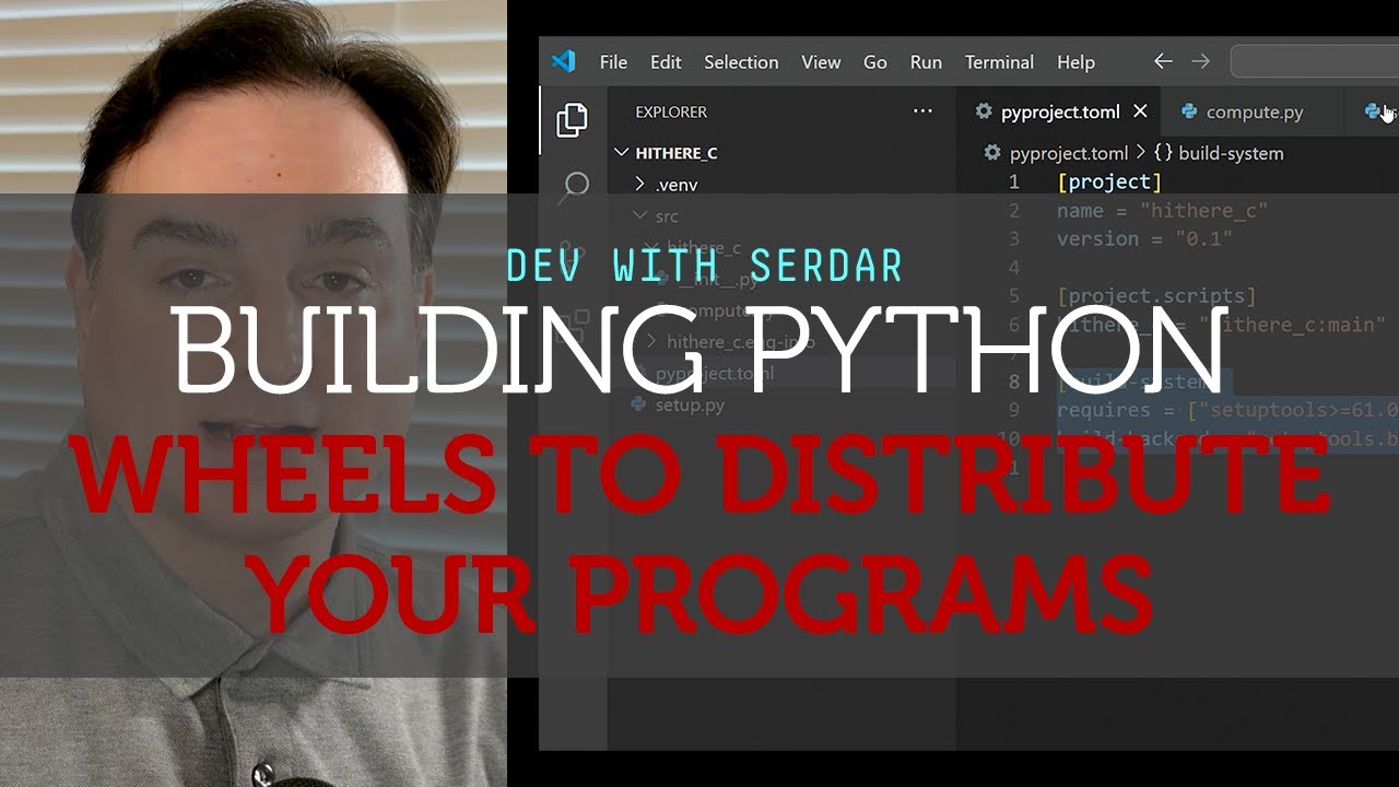 Создание Python-колес для распространения ваших программ