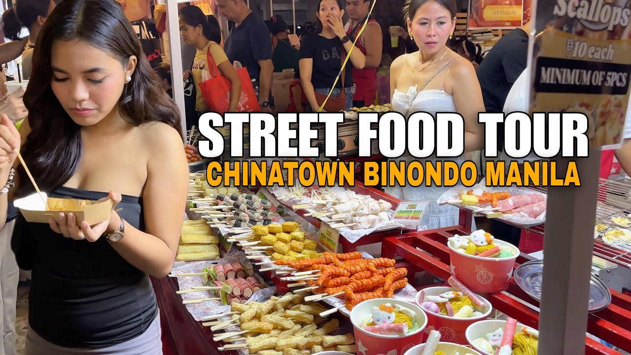 STREET FOOD TOUR | CHINATOWN BINONDO MANILA PHILIPPINES | CHINESE NEW YEAR 2026[4k]