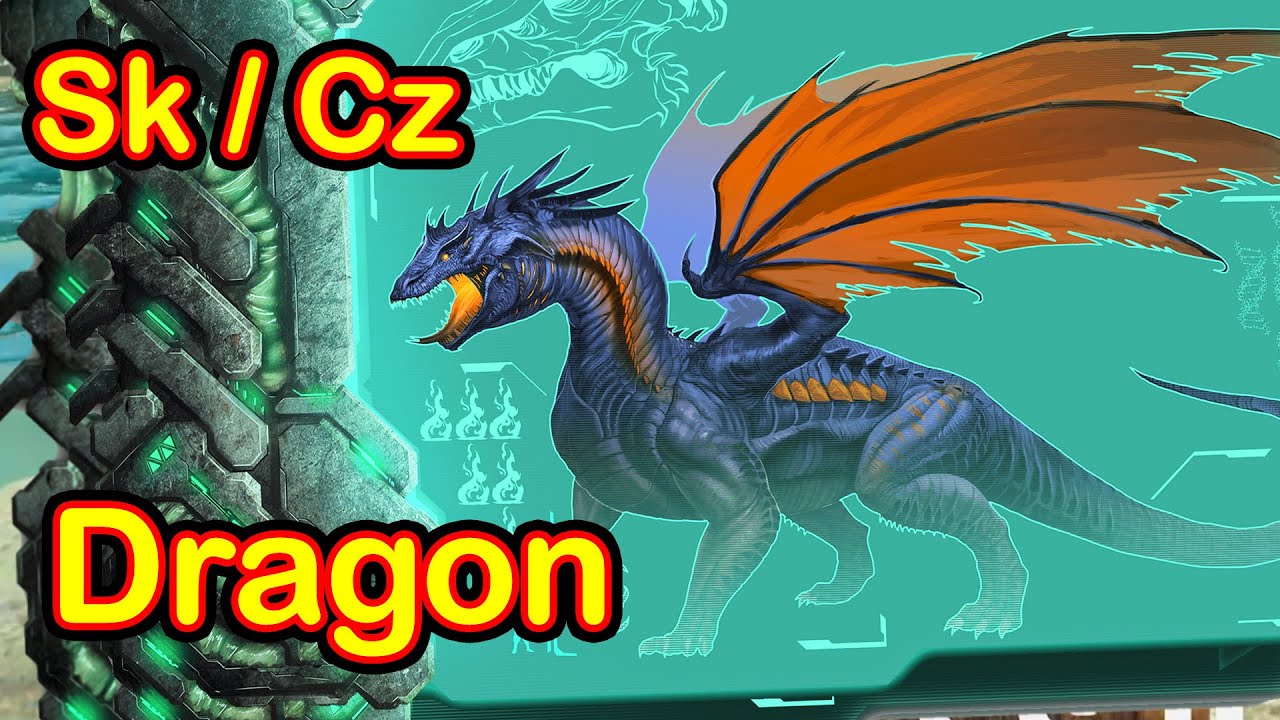 Dragon - Ark: Survival Evolved Cz / Sk - Tutorial Návod
