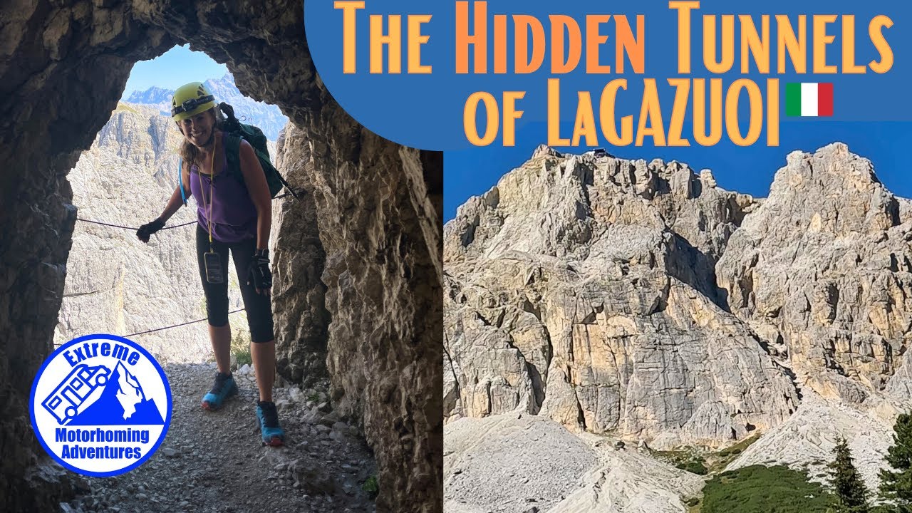 🇮🇹 HOW IS THIS POSSIBLE! Lagazuoi Tunnels ITALY 🇮🇹