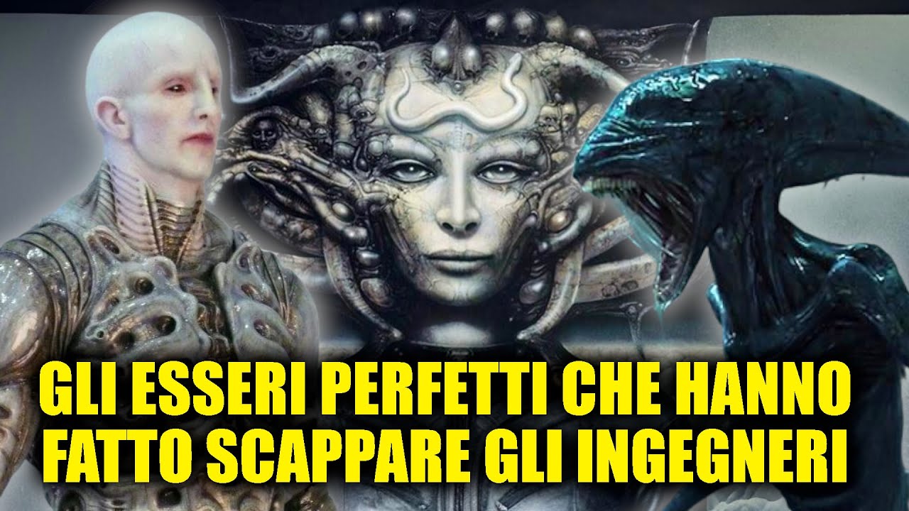 Alien: gli ESSERI PERFETTI creati dagli INGEGNERI che hanno distrutto i propri CREATORI...