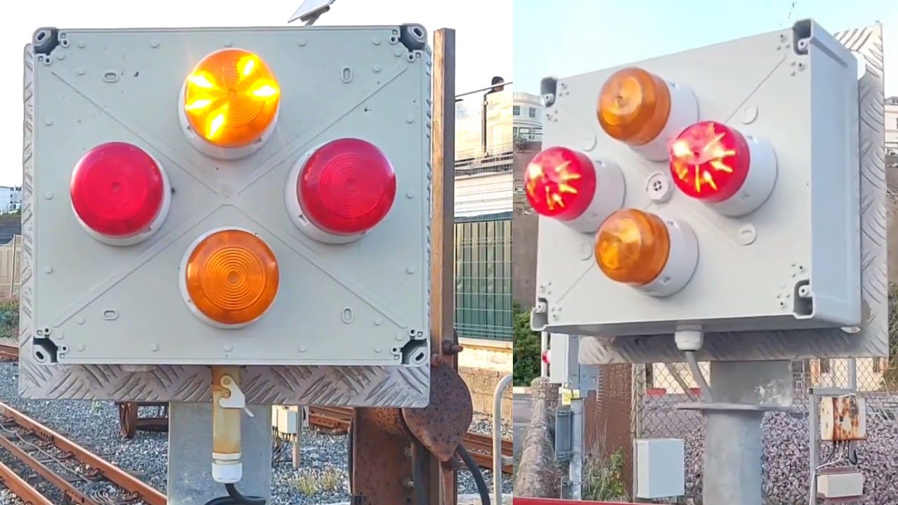 Volks Electric Railway Level Crossings, Brighton