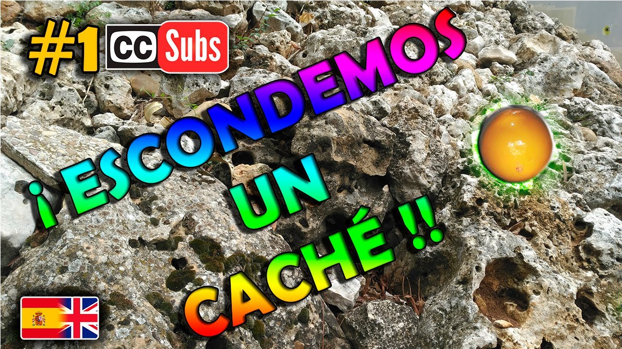 🎁 Escondemos 1 TESORO en el parque 😁 - GEOCACHING #1 #geocachersencasa #geocachersathome