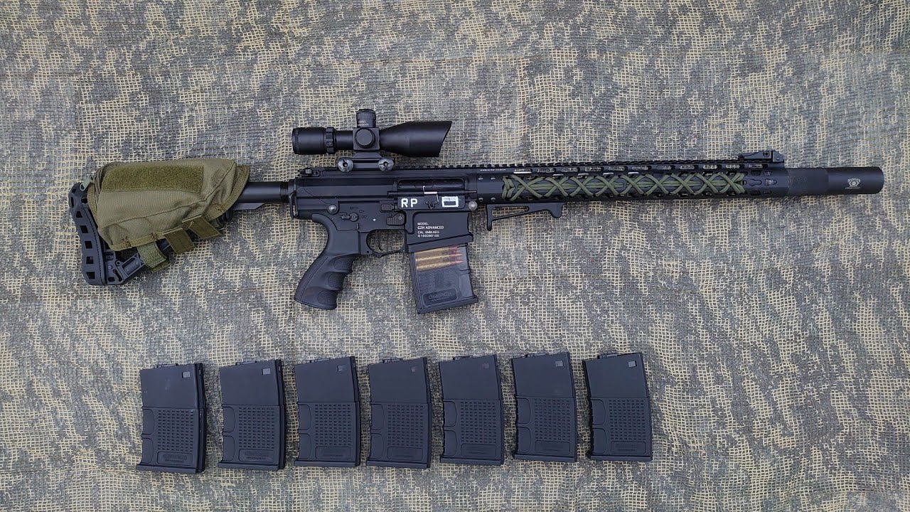 G&G TR16 MBR 308WH & CYMA CM.127s Shooting training