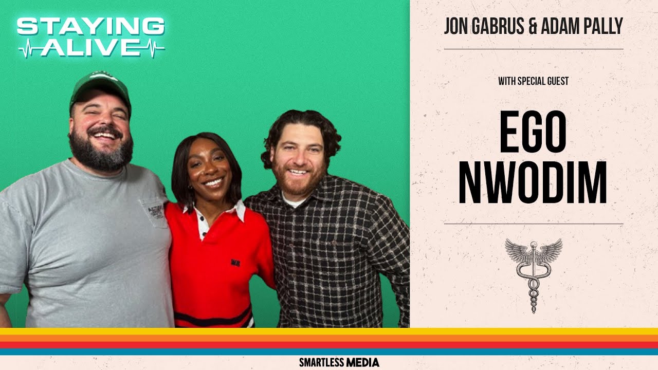 Breakfast & Broken Bones (w/ Ego Nwodim) | Staying Alive with Jon Gabrus & Adam Pally - Ep 102